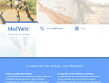 Tablet Screenshot of medvarice.com